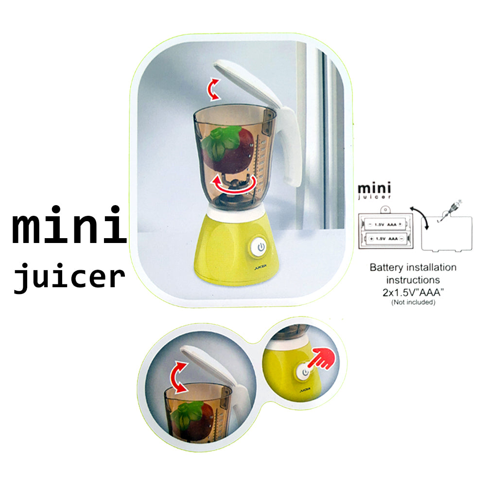 Vanyeh Mini Kitchen Appliances MW5510 4 Pcs Play Set For Kids Madina Gift Mini Juicer