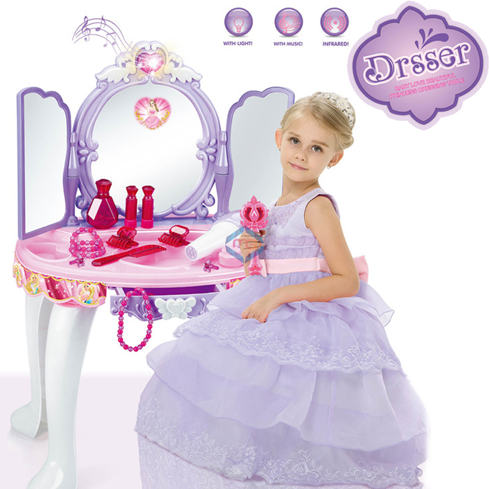 Vanity Dressing Table with Accessories for Girls - YL80009 - Madina Gift