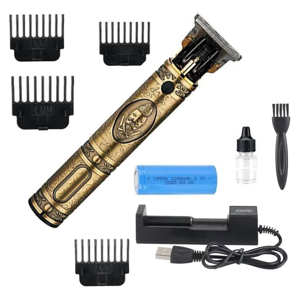 Buy Vintage T9 Professional Hair Trimmer Online In Pakistan - Madina Gift