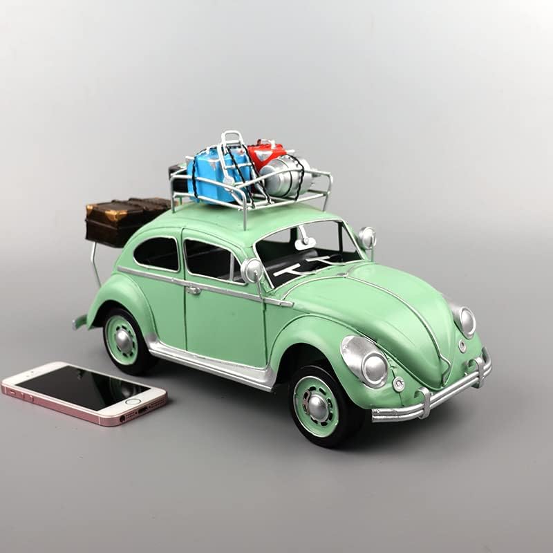Vintage Volkswagen Beetle Wagon Model Iron Art - Madina Gift