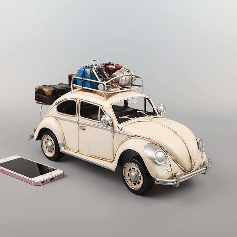 Vintage Volkswagen Beetle Wagon Model Iron Art - Madina Gift