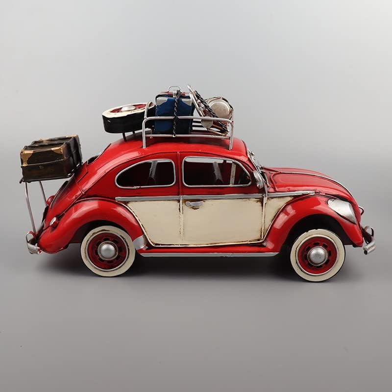 Vintage Volkswagen Beetle Wagon Model Iron Art - Madina Gift