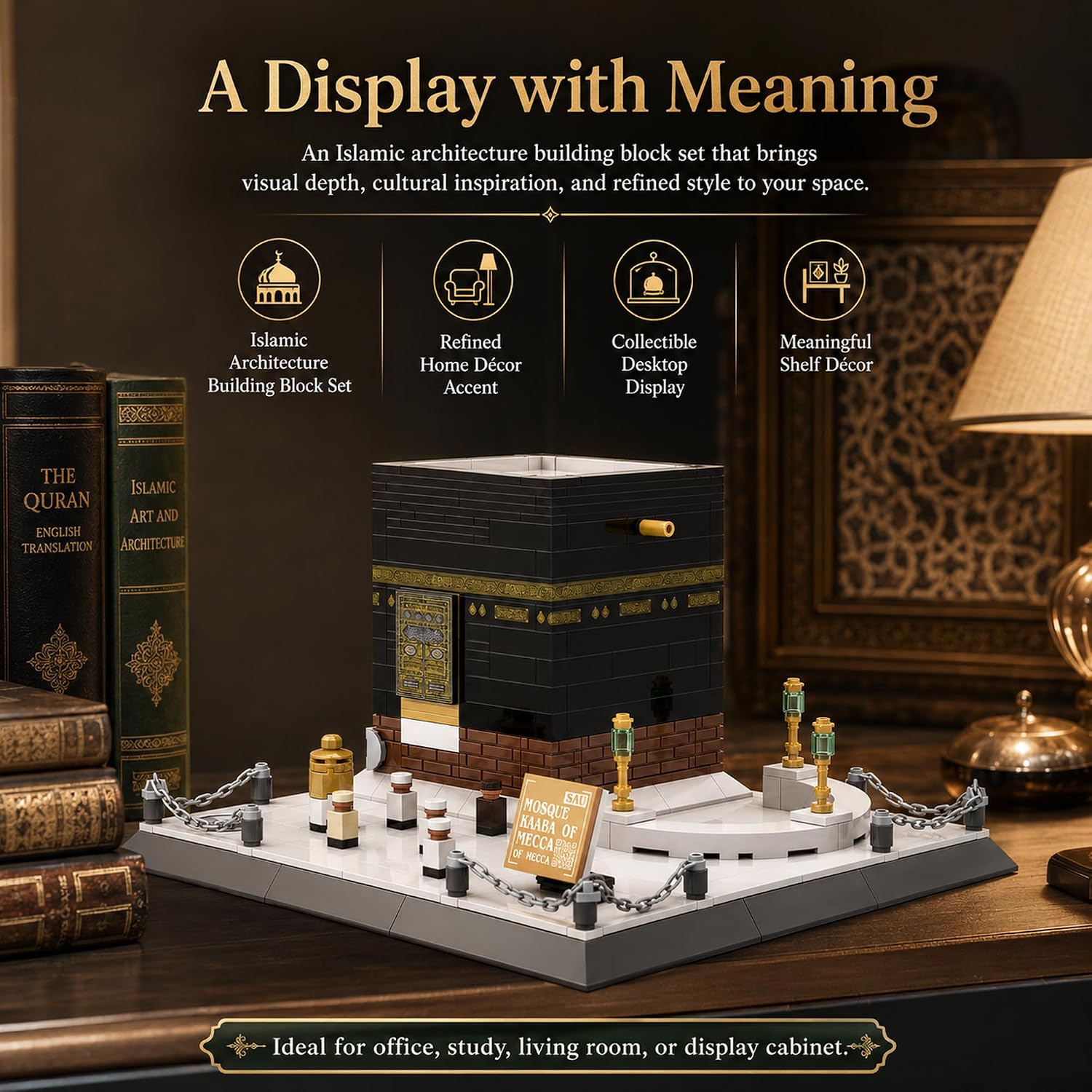 WANGE 4226 Mecca Kaaba Architectural Building Blocks 446 Pieces Set Online in Pakistan Madina Gift Masjid Al Haram