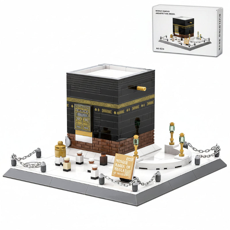 WANGE 4226 Mecca Kaaba Architectural Building Blocks 446 Pieces Set Online in Pakistan Madina Gift Masjid Al Haram