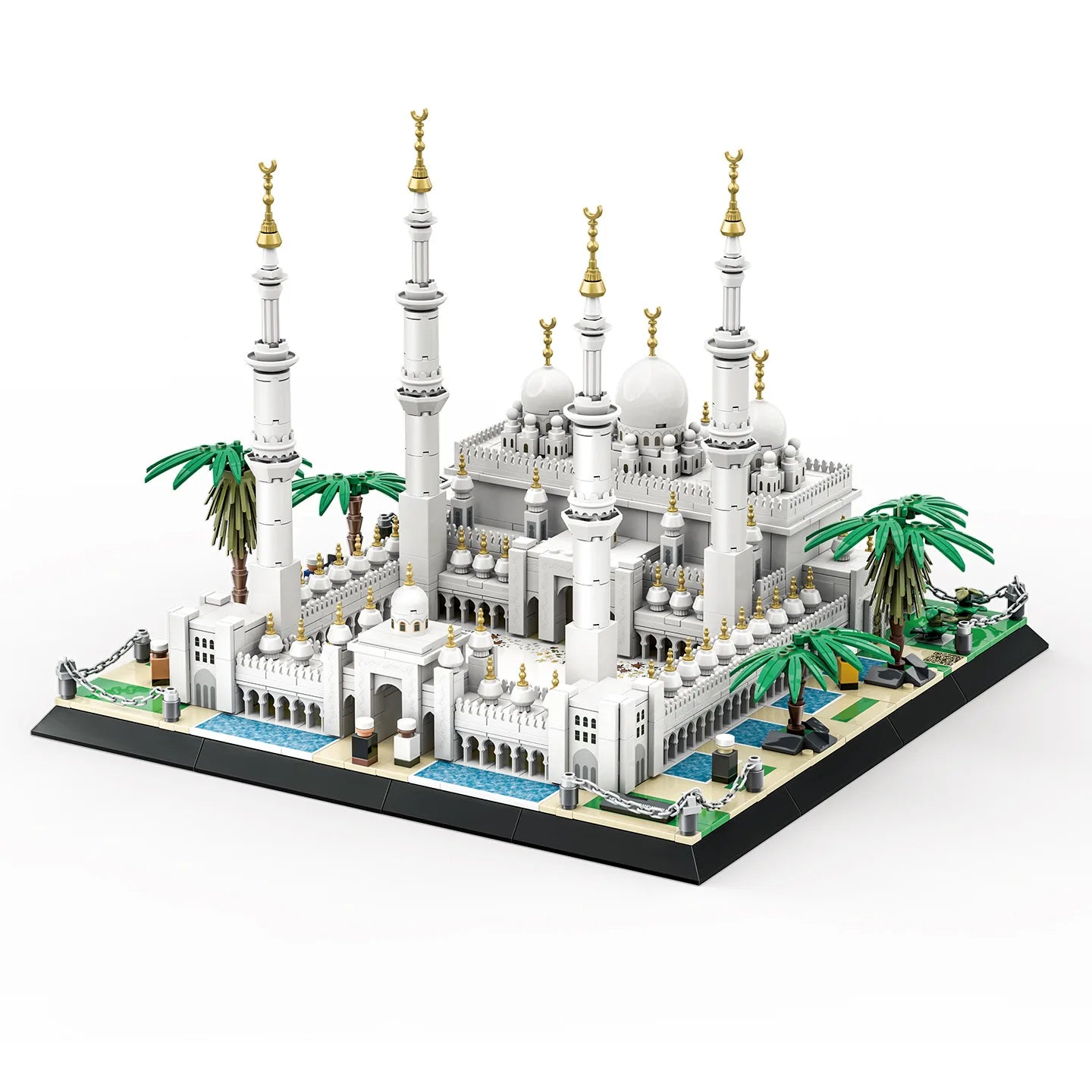 WANGE 5253 Sheikh Zayed Grand Mosque Architectural Building Blocks Set 1463 Pieces Online in Pakistan Madina Gift