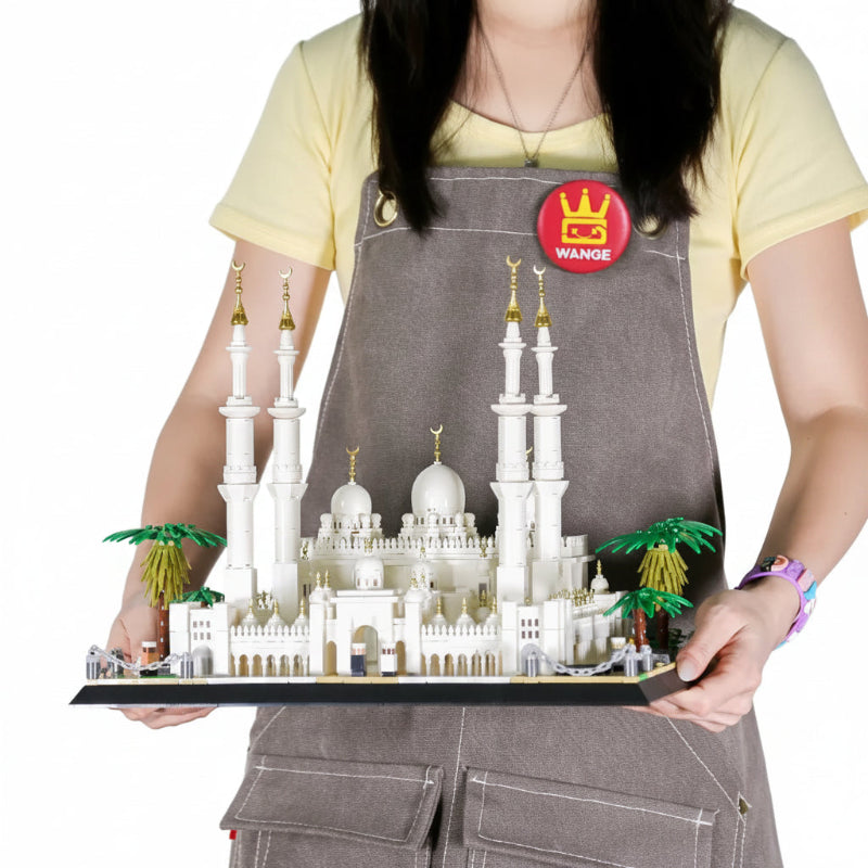 WANGE 5253 Sheikh Zayed Grand Mosque Architectural Building Blocks Set 1463 Pieces Online in Pakistan Madina Gift