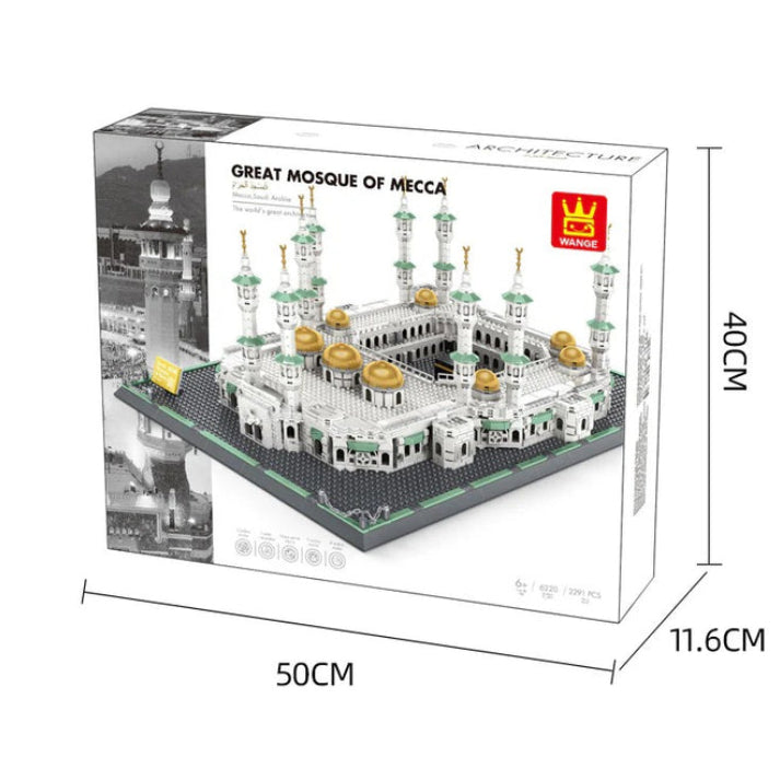 WANGE Great Mosque of Mecca Architectural Building Blocks Set 2291 Pieces 6220 Online in Pakistan Madina Gift