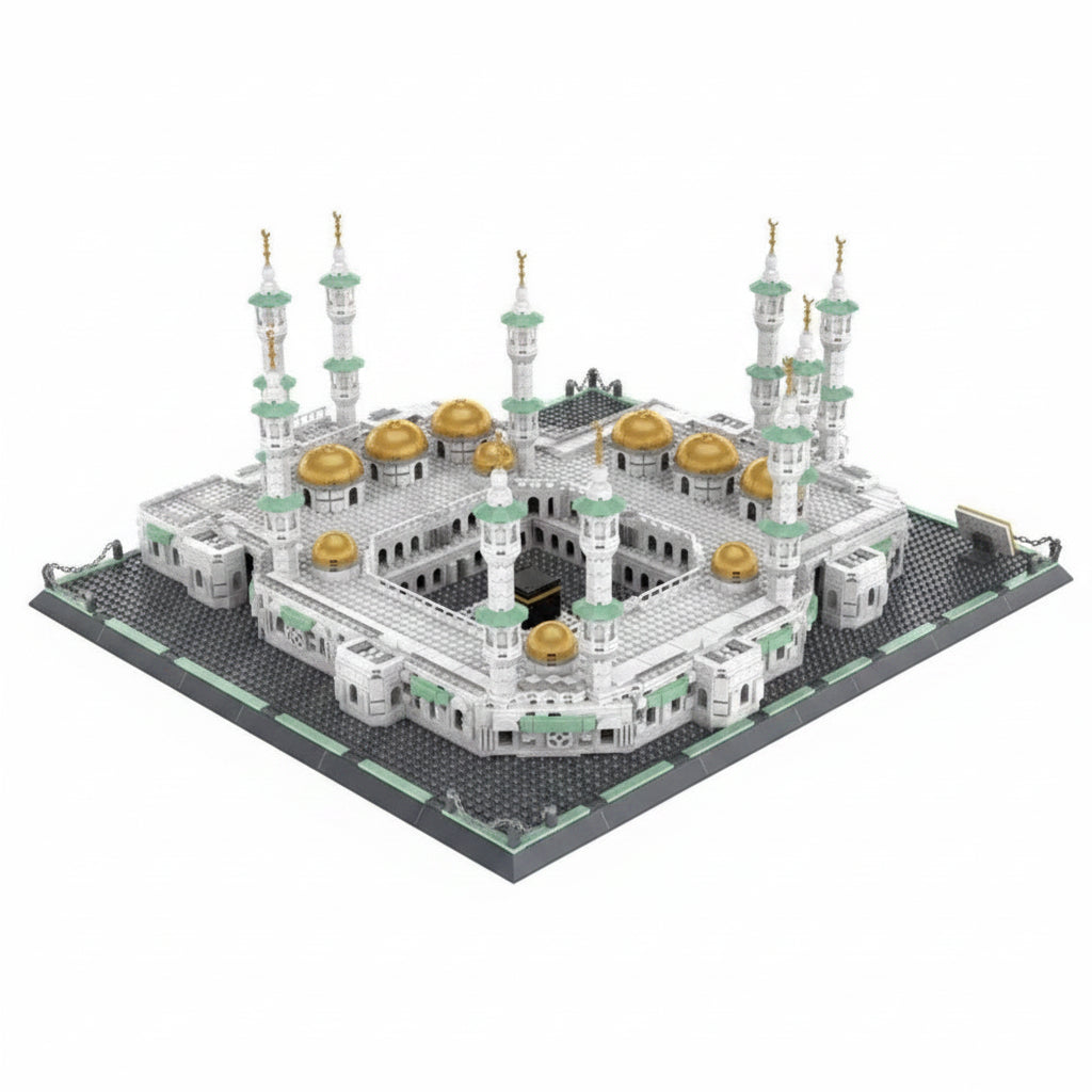 WANGE Great Mosque of Mecca Architectural Building Blocks Set 2291 Pieces 6220 Online in Pakistan Madina Gift