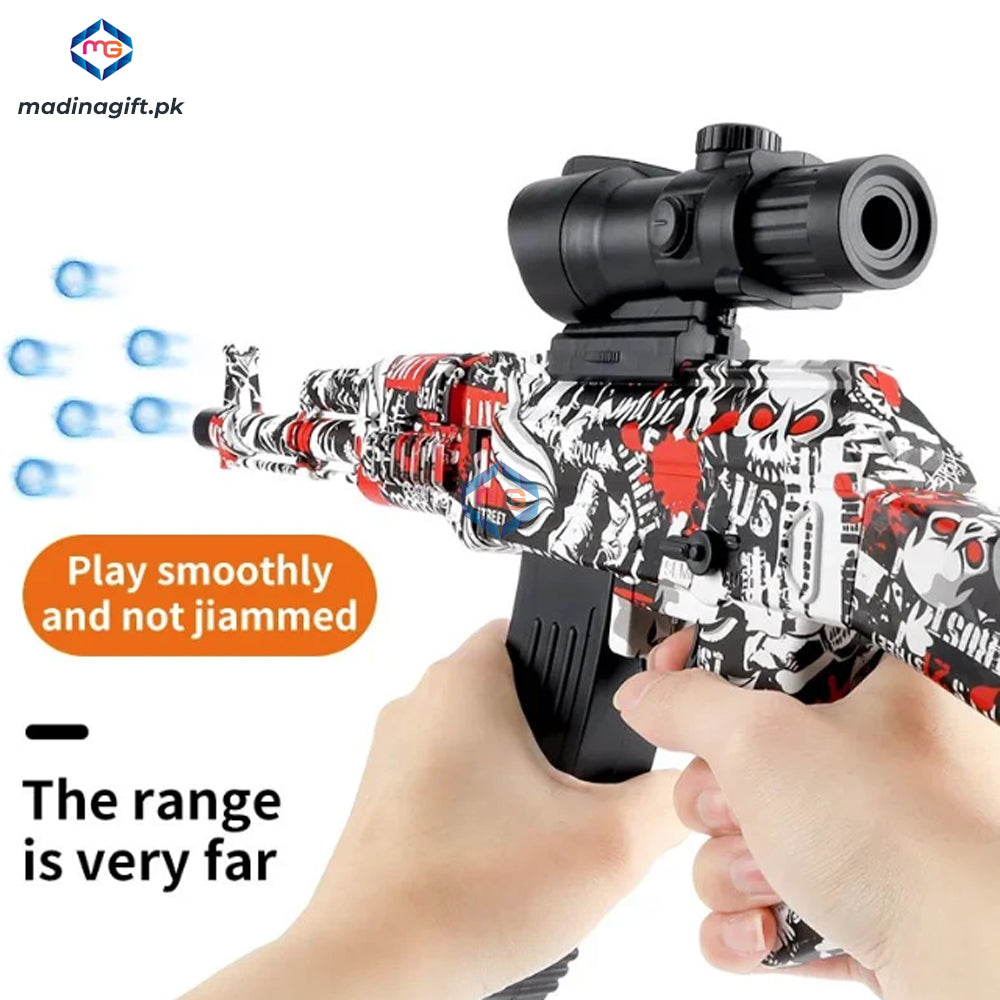 Electrical AK-47 Gel Ball Blaster Gun - RS99-26 - Madina Gift