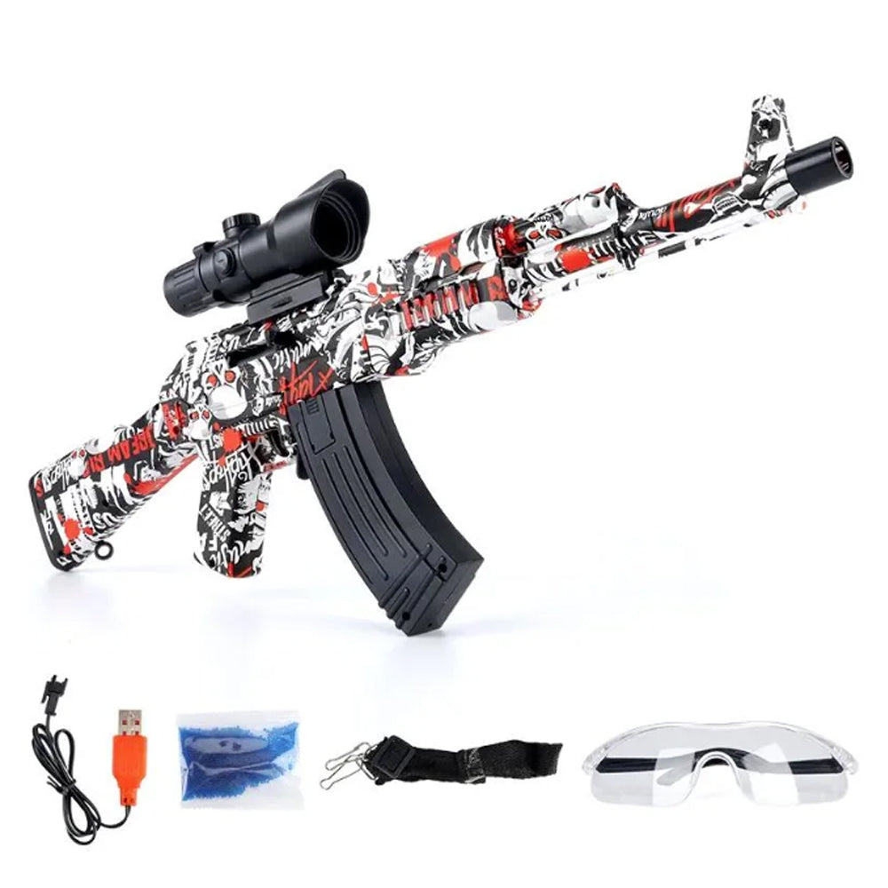 Electrical AK-47 Gel Ball Blaster Gun - RS99-26 - Madina Gift