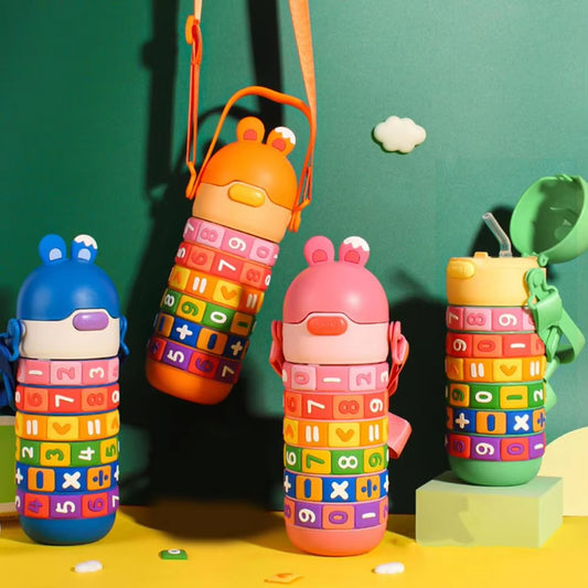 CZMX-30031 Mathematic & Numbers Copo De Vacuo 430 ML Water Bottle Madina Gift