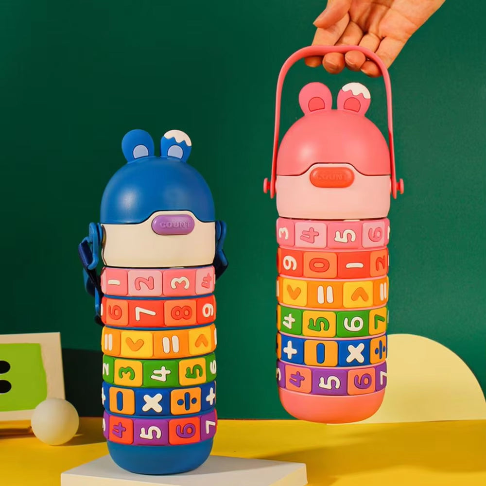 CZMX-30031 Mathematic & Numbers Copo De Vacuo 430 ML Water Bottle Madina Gift