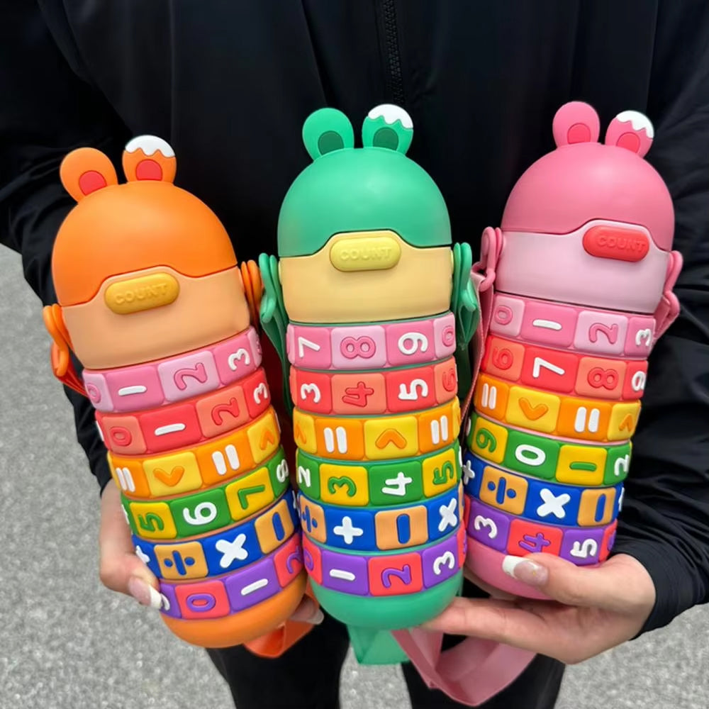 CZMX-30031 Mathematic & Numbers Copo De Vacuo 430 ML Water Bottle Madina Gift