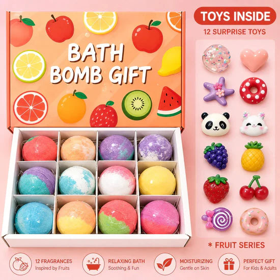 Fruity Surprise Bath Bomb