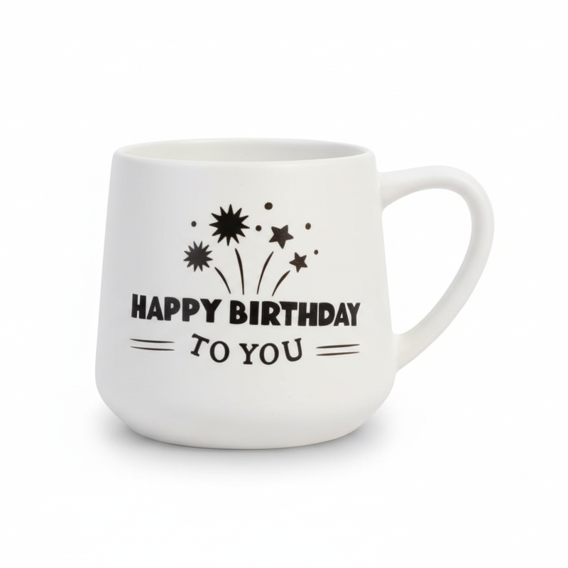 White Happy Birthday Quotes Ceramic Mug Online in Karachi Pakistan Madina Gift