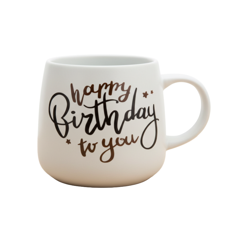 White Happy Birthday Quotes Ceramic Mug Online in Karachi Pakistan Madina Gift