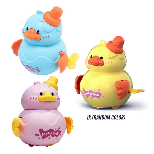 HY799 Cute Friction Wind-Up Duck Madina Gift