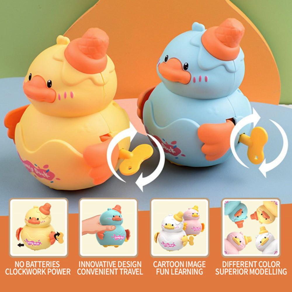 HY799 Cute Friction Wind-Up Duck Madina Gift