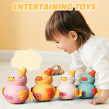 HY799 Cute Friction Wind-Up Duck Madina Gift