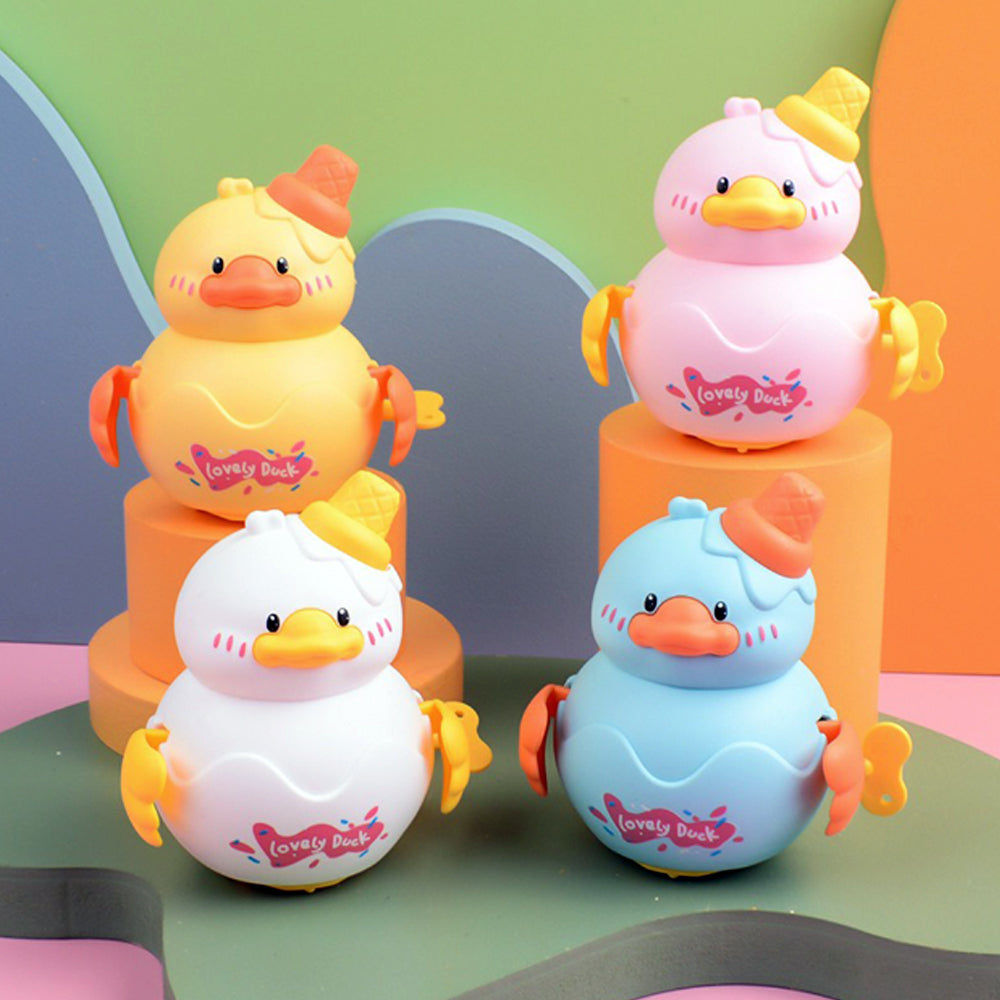 HY799 Cute Friction Wind-Up Duck Madina Gift