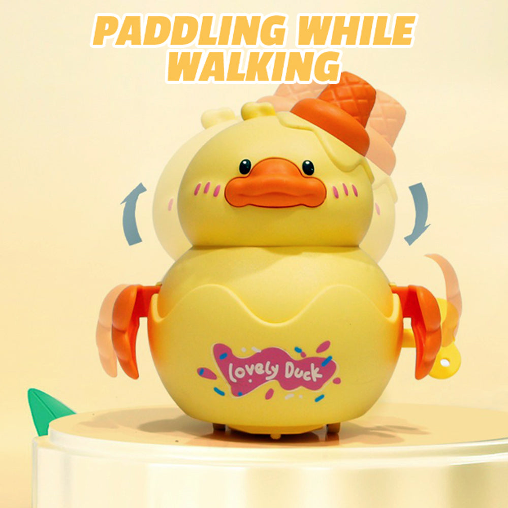 HY799 Cute Friction Wind-Up Duck Madina Gift