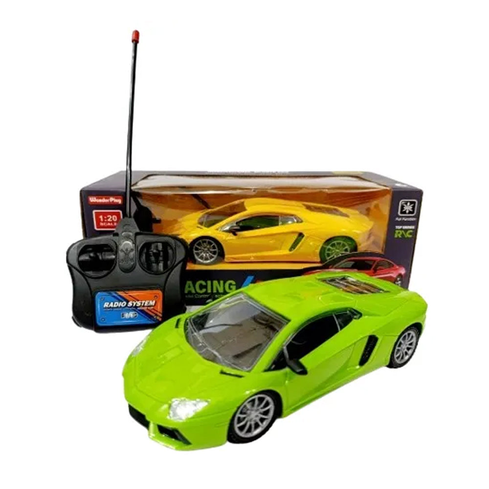 Wonder Play Speed Racing RC Model Car 2033 Green Madina Gift
