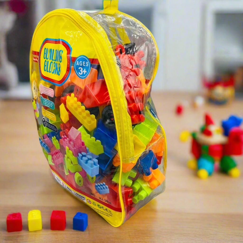 Wonder Play Toy Matic Building Blocks Bag 3838 Madina Gift