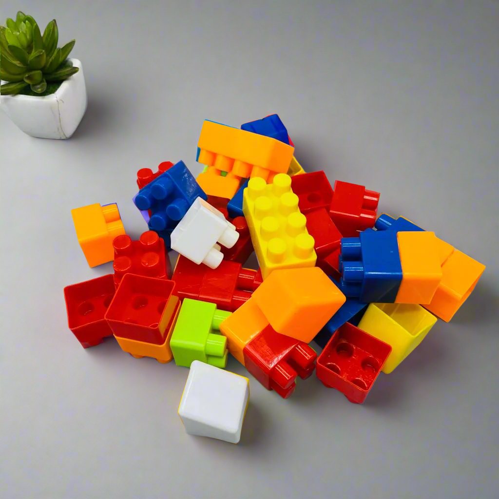 Wonder Play Toy Matic Building Blocks Bag 3838 Madina Gift
