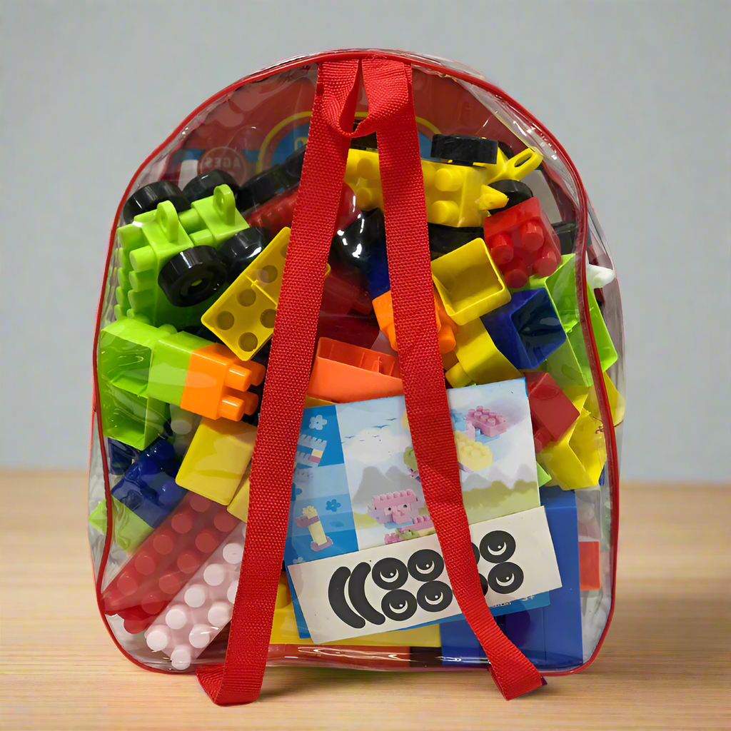 Wonder Play Toy Matic Building Blocks Bag 3838 Madina Gift