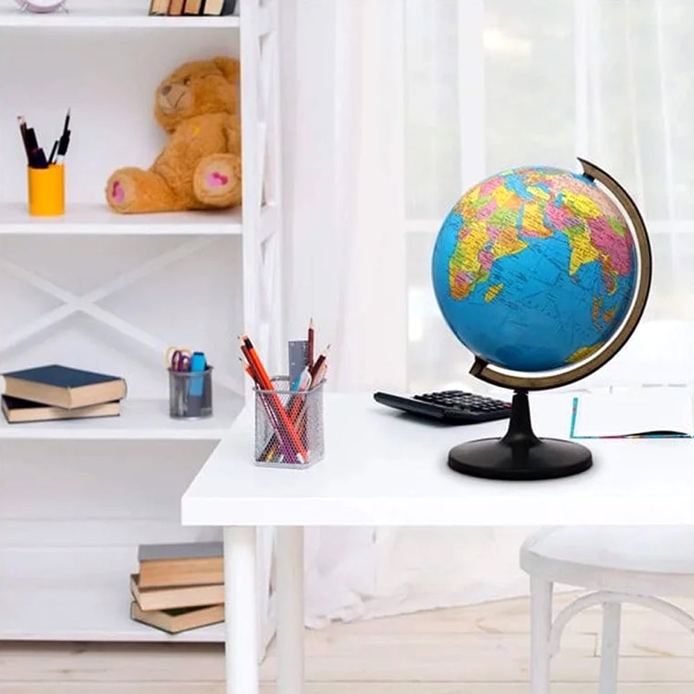 World Globe - Educational & Decorative Piece for Home & Office Madina Gift