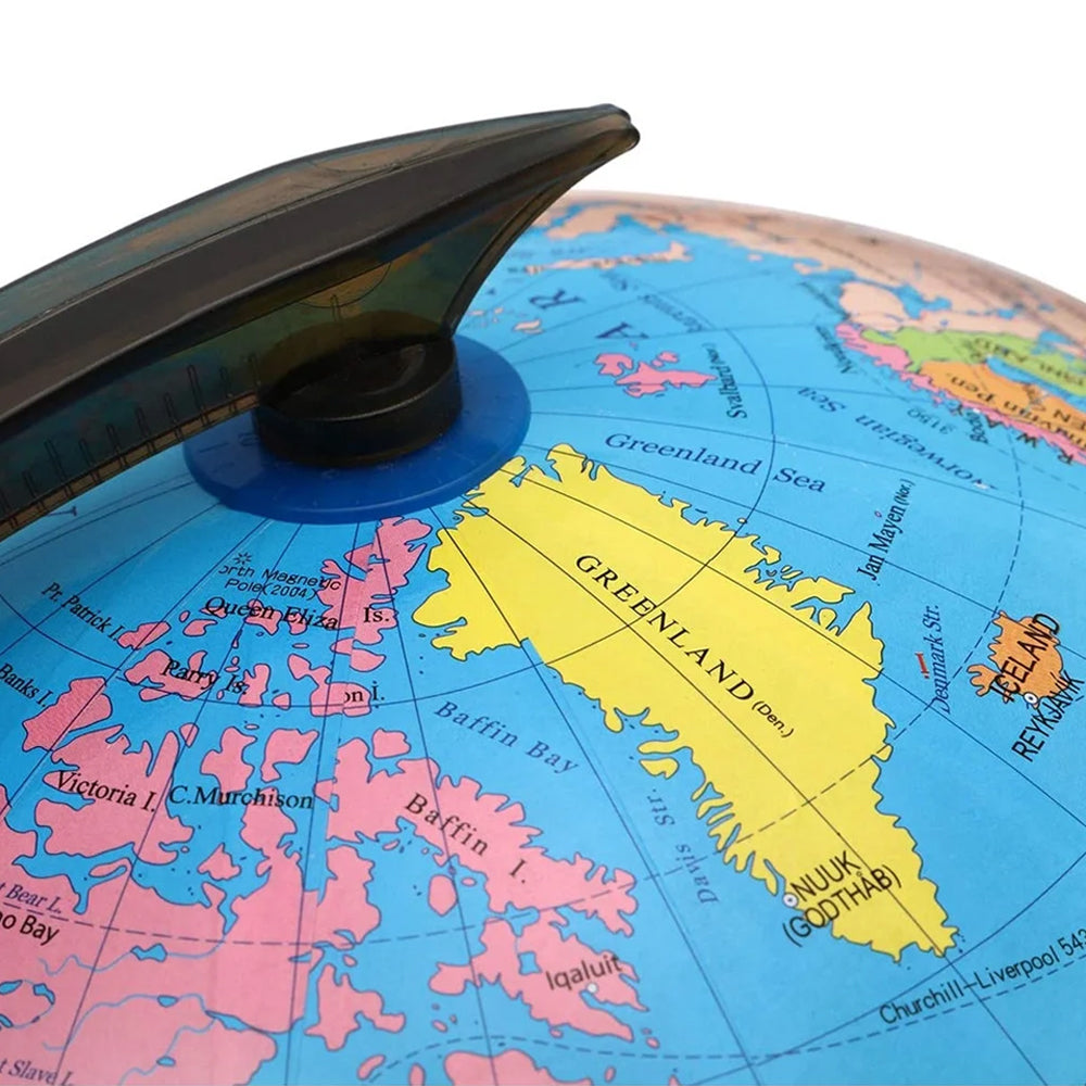 World Globe - Educational & Decorative Piece for Home & Office Madina Gift