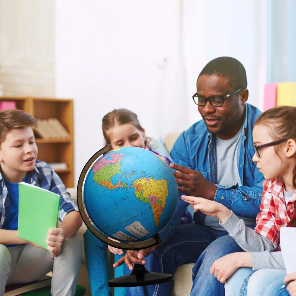 World Globe - Educational & Decorative Piece for Home & Office Madina Gift