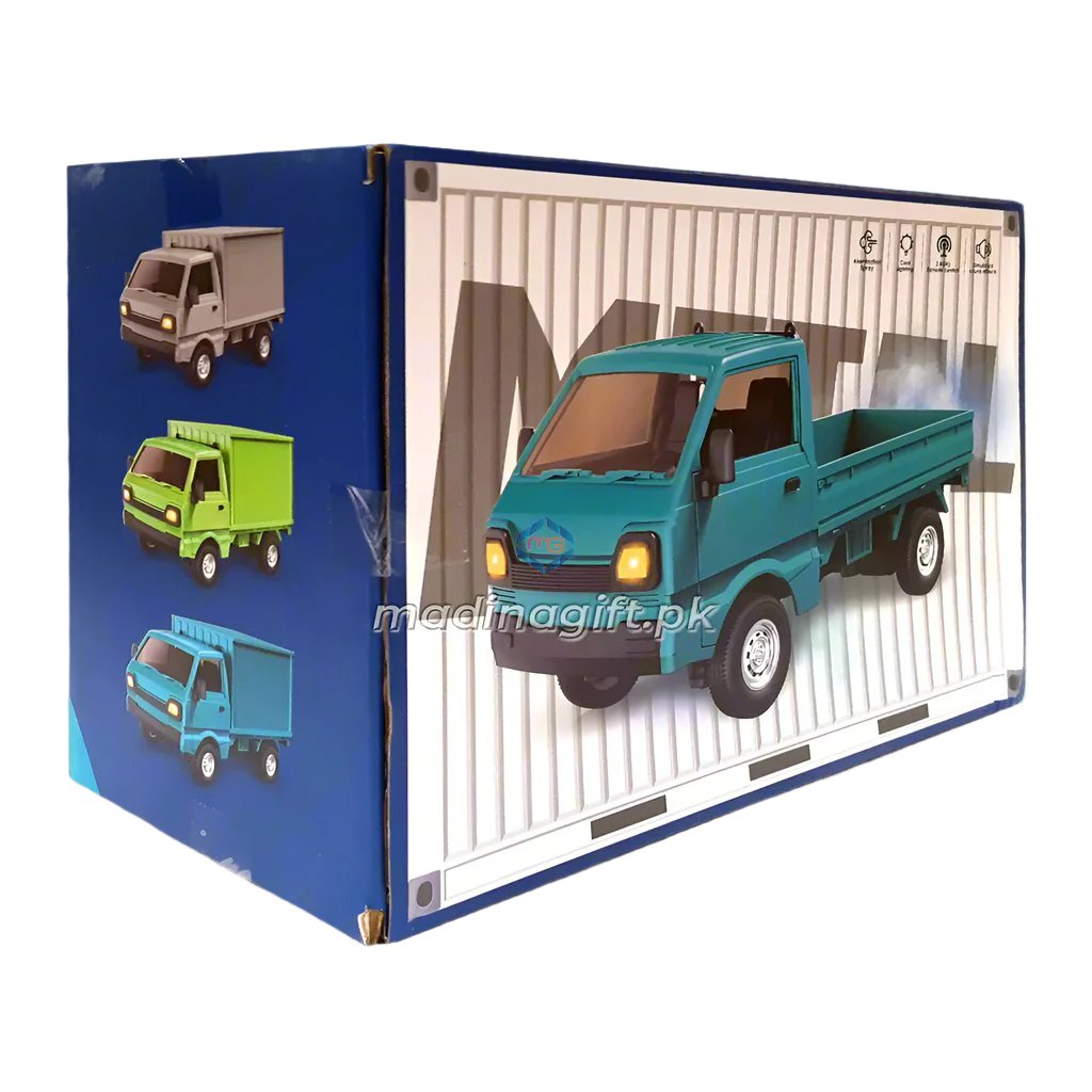 XBAOTEC XB1167 - RC Suzuki Ravi Scale Model 1:16 With Container, Hand Gesture Sensor & Smoke - Madina Gift Box