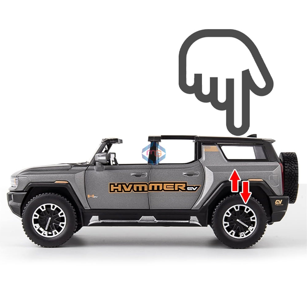 Hummer New Energy Convertible Die-Cast Model SUV - C2419 - Madina Gift