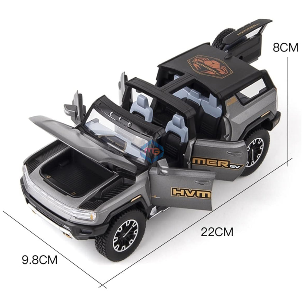 Hummer New Energy Convertible Die-Cast Model SUV - C2419 - Madina Gift