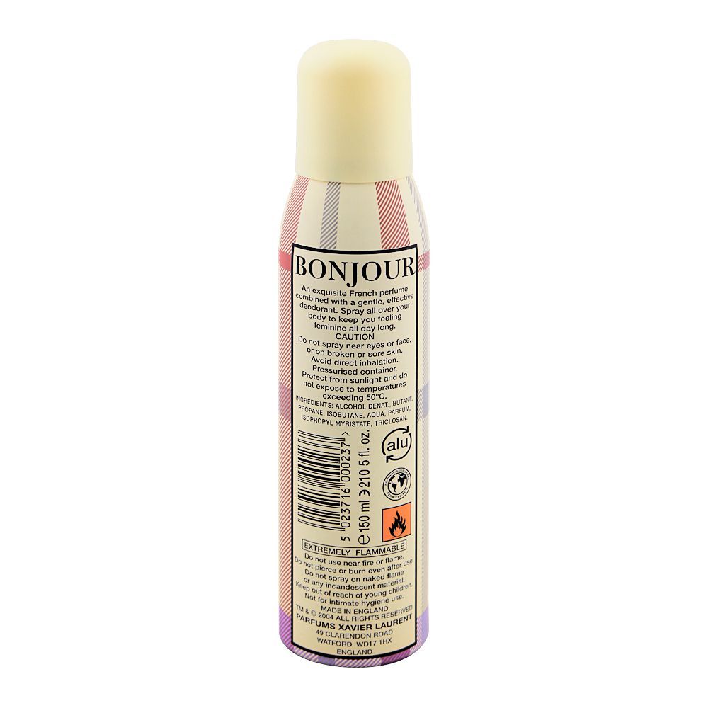 Xavier Laurent XL Bonjour Deodorant Body Spray Bonjour Body Spray Women Xavier Laurent