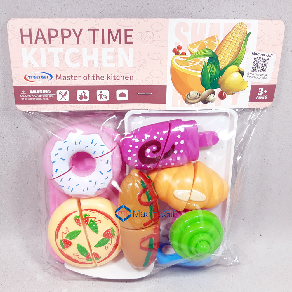 YIBEIBEI Happy Time Kitchen Play Set 998-4 Cutting Objects For Kids Madina Gift