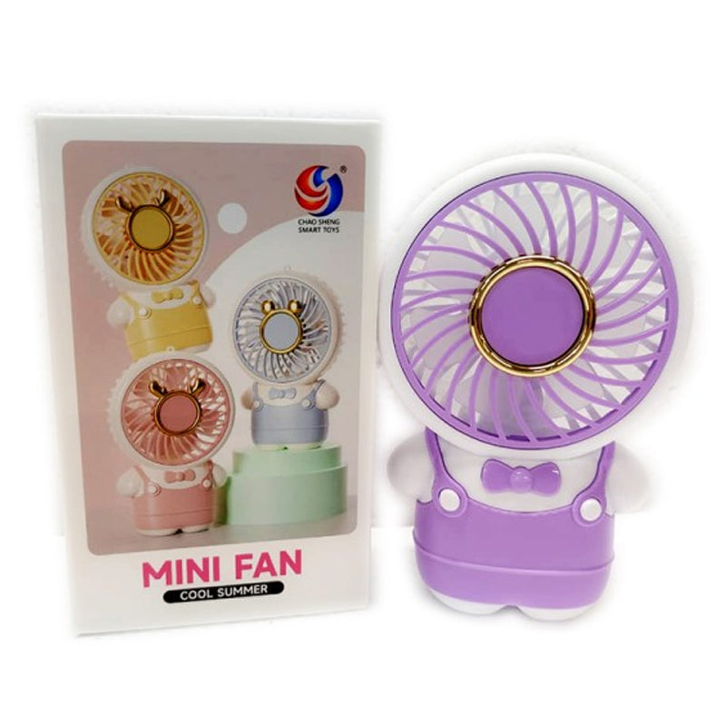 youngones Bunny Handheld Small Fan Portable USB Rechargeable Mini Fan