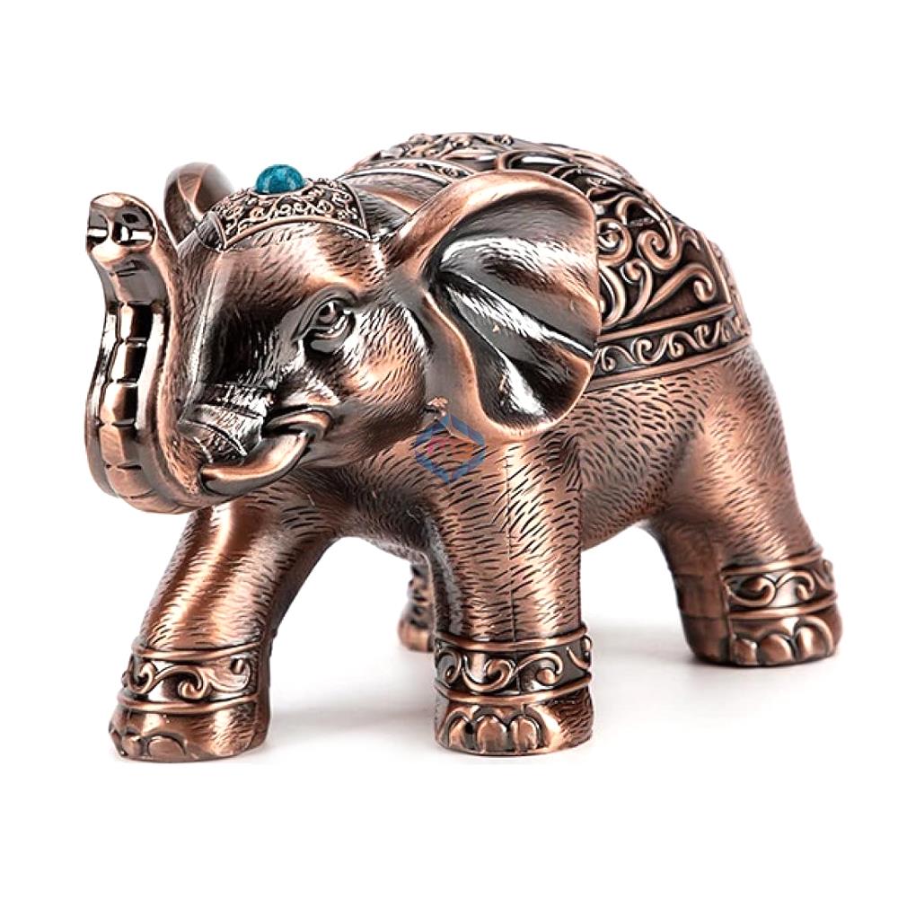 Vintage Standing Elephant Decorative Windproof Ashtray