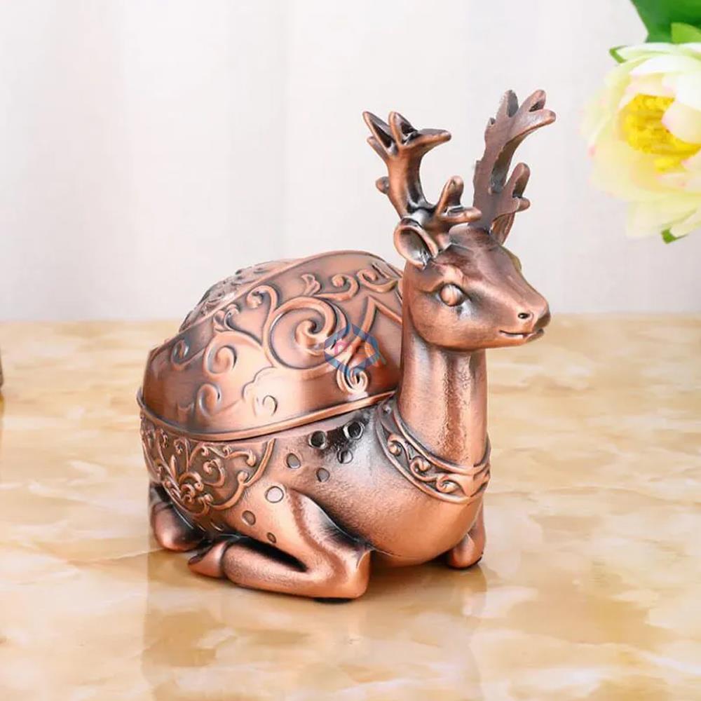 Vintage Elk Decorative Windproof Ashtray - Madina Gift