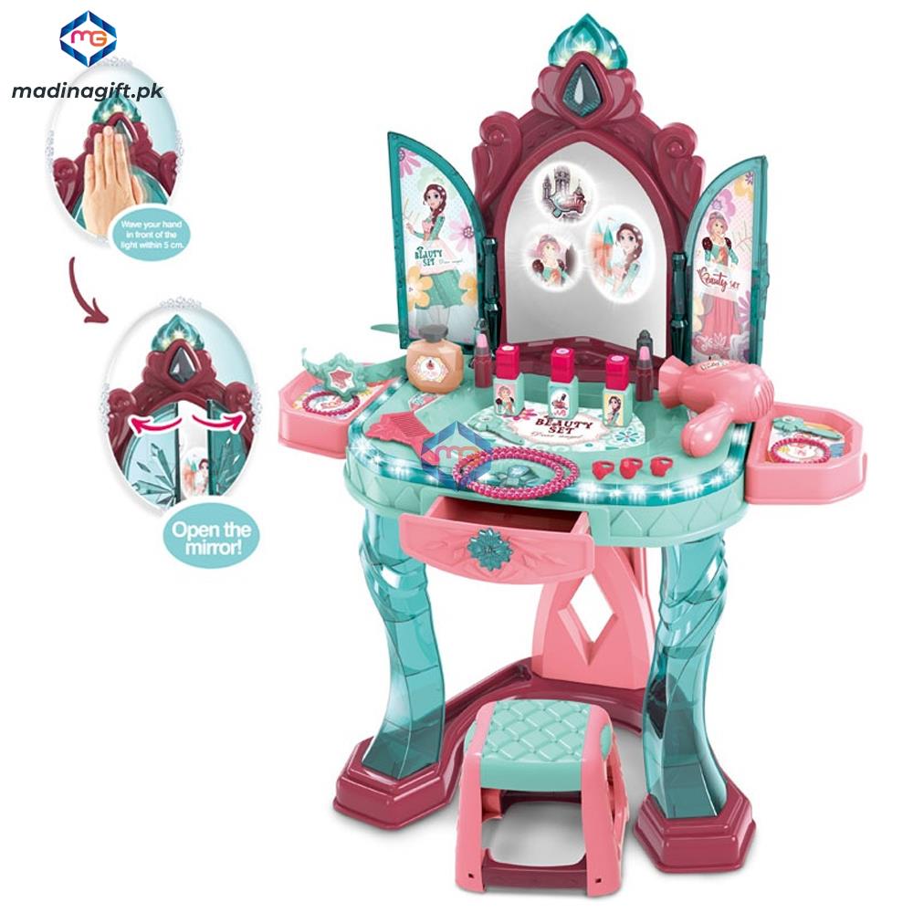 Princess Makeup Dressing Vanity Table - 008-988 - Madina Gift