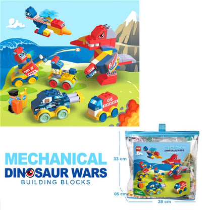 Mechanical Dinosaur Building Blocks 156 Pieces - JS605B2 - Madina Gift