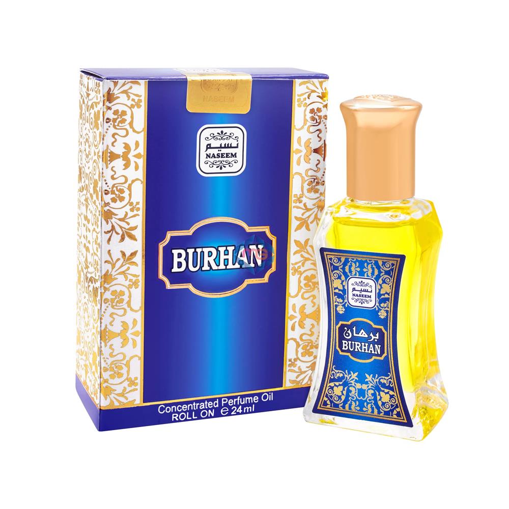 Naseem Burhan Concentrated Perfume Oil Attar - 12 ML - Madina Gift