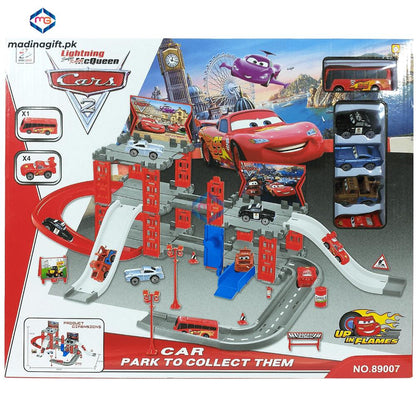 McQueen Parking Lot Play Set - 89007 - Madina Gift