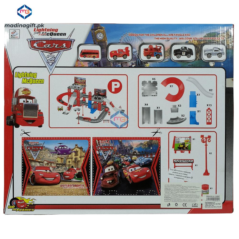 McQueen Parking Lot Play Set - 89007 - Madina Gift