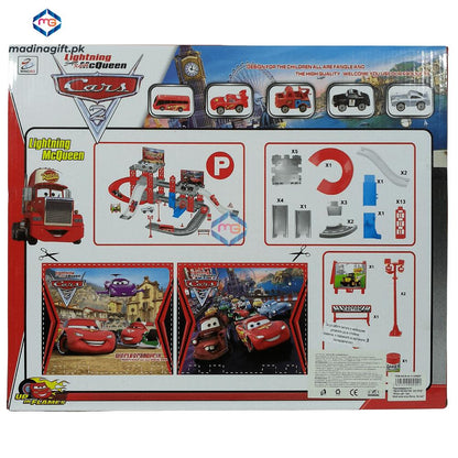 McQueen Parking Lot Play Set - 89007 - Madina Gift