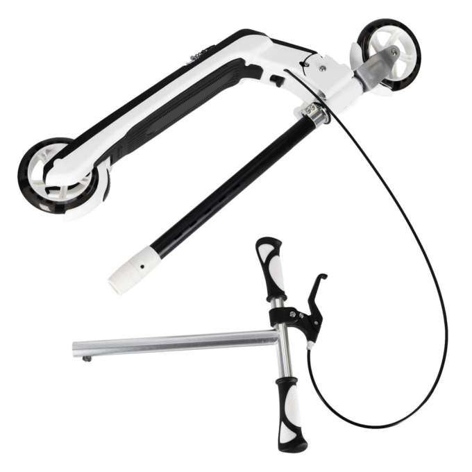 Foldable Two-Wheel Scooter with Handbrake & LED Light-Up Wheels Online in Pakistan Madina Gift