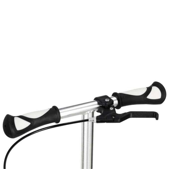 Foldable Two-Wheel Scooter with Handbrake & LED Light-Up Wheels