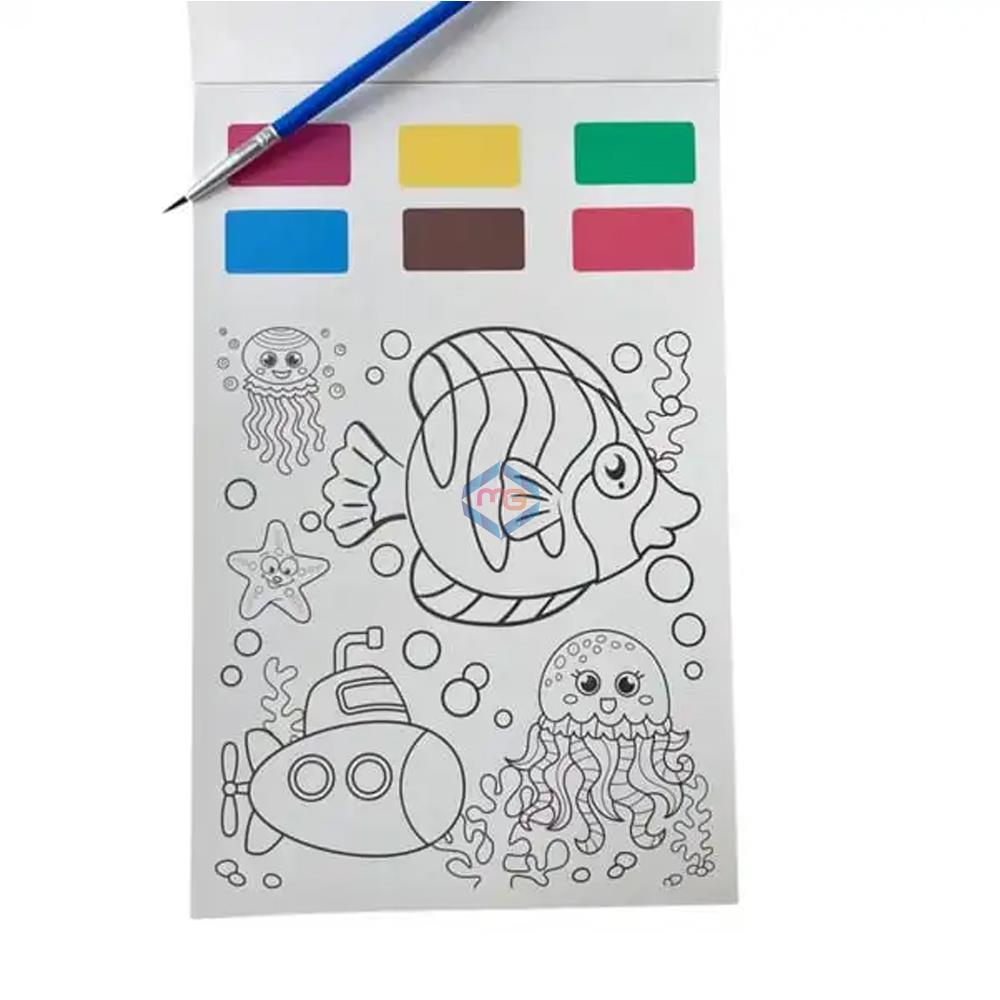 Magic Drawing Doodle Book – Random Designs - Madina Gift