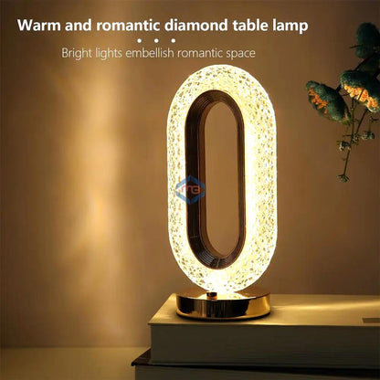 Luxury Elegant Crystal Led Table Lamp - Madina Gift